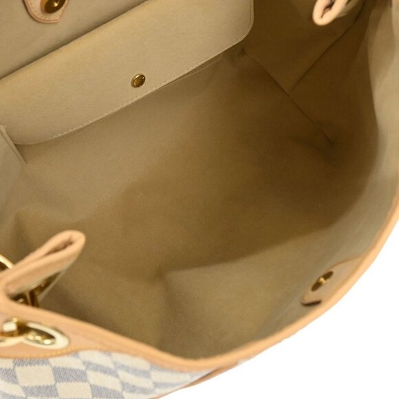 Louis Vuitton Damier Azur Galliera PM Shoulder Bag N55215 FL4078 196152 - Picture 8 of 10